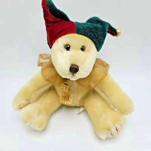 Russ Royal Winterfest Jeepers Court Jester Teddy Bear 5" Plush Renaissance